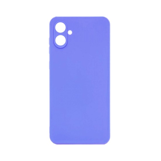 Silicone Case with Camera Shield for Samsung Galaxy A06 Purple